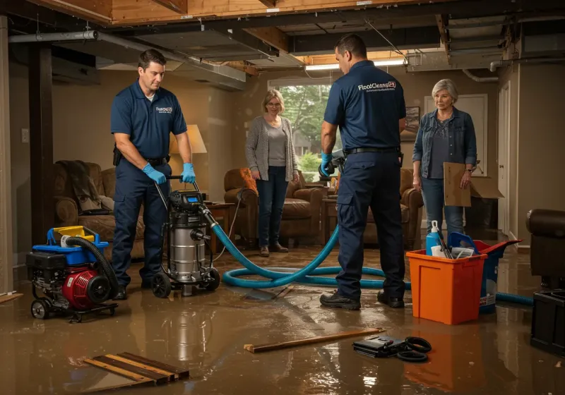 Basement Water Extraction and Removal Techniques process in Rotonda West, FL